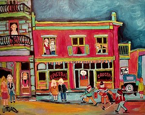 300x237 Old Grocery Store Paintings Fine Art America - Grocery Store Painting