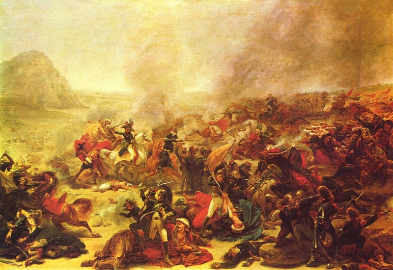 800x551 The Battle Of Nazareth Painting Antoine Jean Gros Oil Paintings - Gros Painting