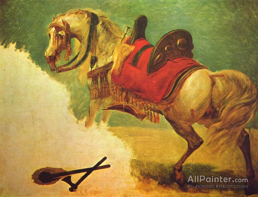900x686 Antoine Jean Gros Das Rob Mustapha Paschas Oil Painting - Gros Painting
