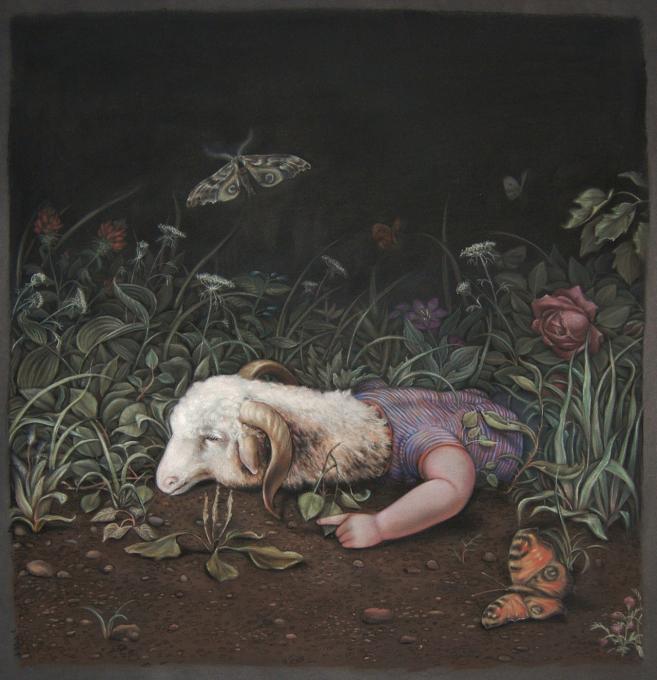 657x680 Logan, Zachari Fine Arts, Artists The Red List - Grotesque Painting