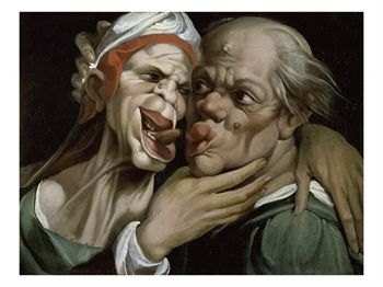 350x262 Passerotti Expert Art Authentication, Certificates - Grotesque Painting
