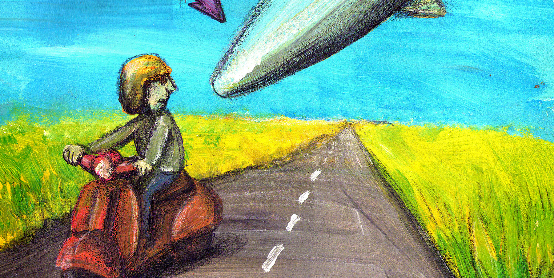 1800x904 Small Grotesque Paintings Marco Marilungo Pictor - Grotesque Painting