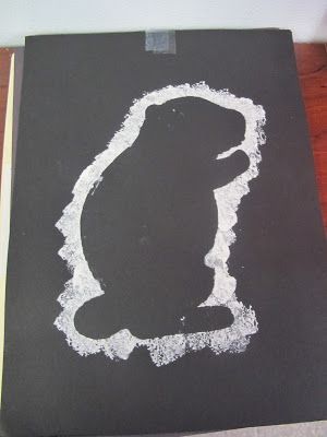 300x400 Preschool In A Blog Punxsutawney Phil Preschool Ideas - Groundhog Day Painting