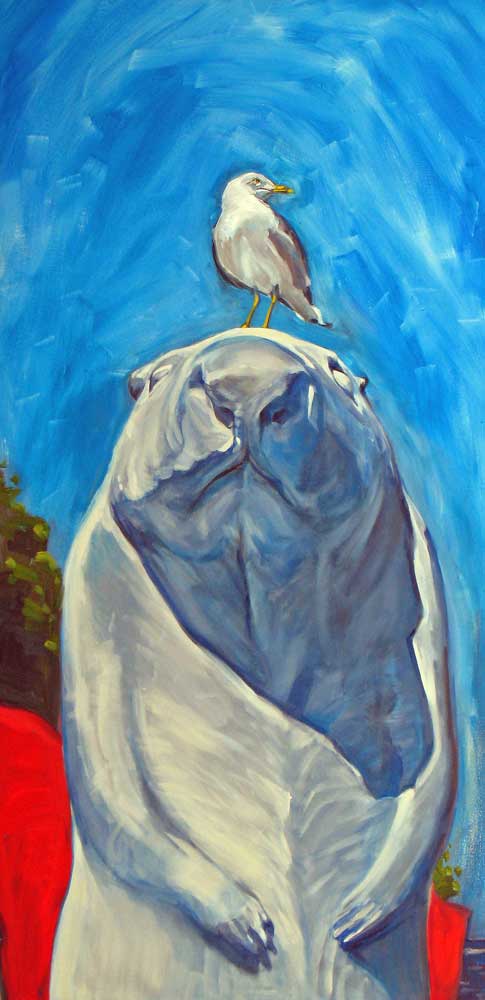 485x1000 How Art Thou, Wiarton Willy Happy Groundhog Day, Anyways - Groundhog Painting