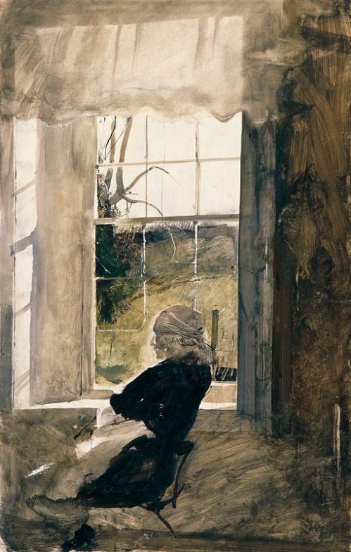 499x784 Groundhog Day Andrew Wyeth Biblioklept - Groundhog Painting