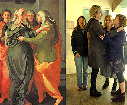 420x350 Get Creative Make Yourself Into A Masterpiece With Vangoyourself - Group Of People Painting