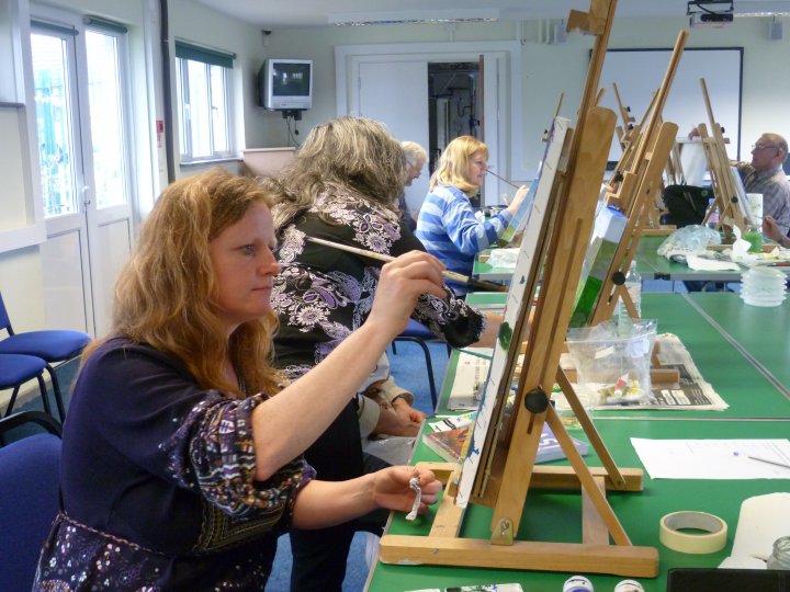 720x540 Creative Torbay Main Navigation Media Images Brixham Adult - Group Painting