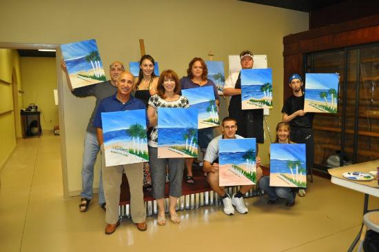 550x365 Group Picture - Group Painting
