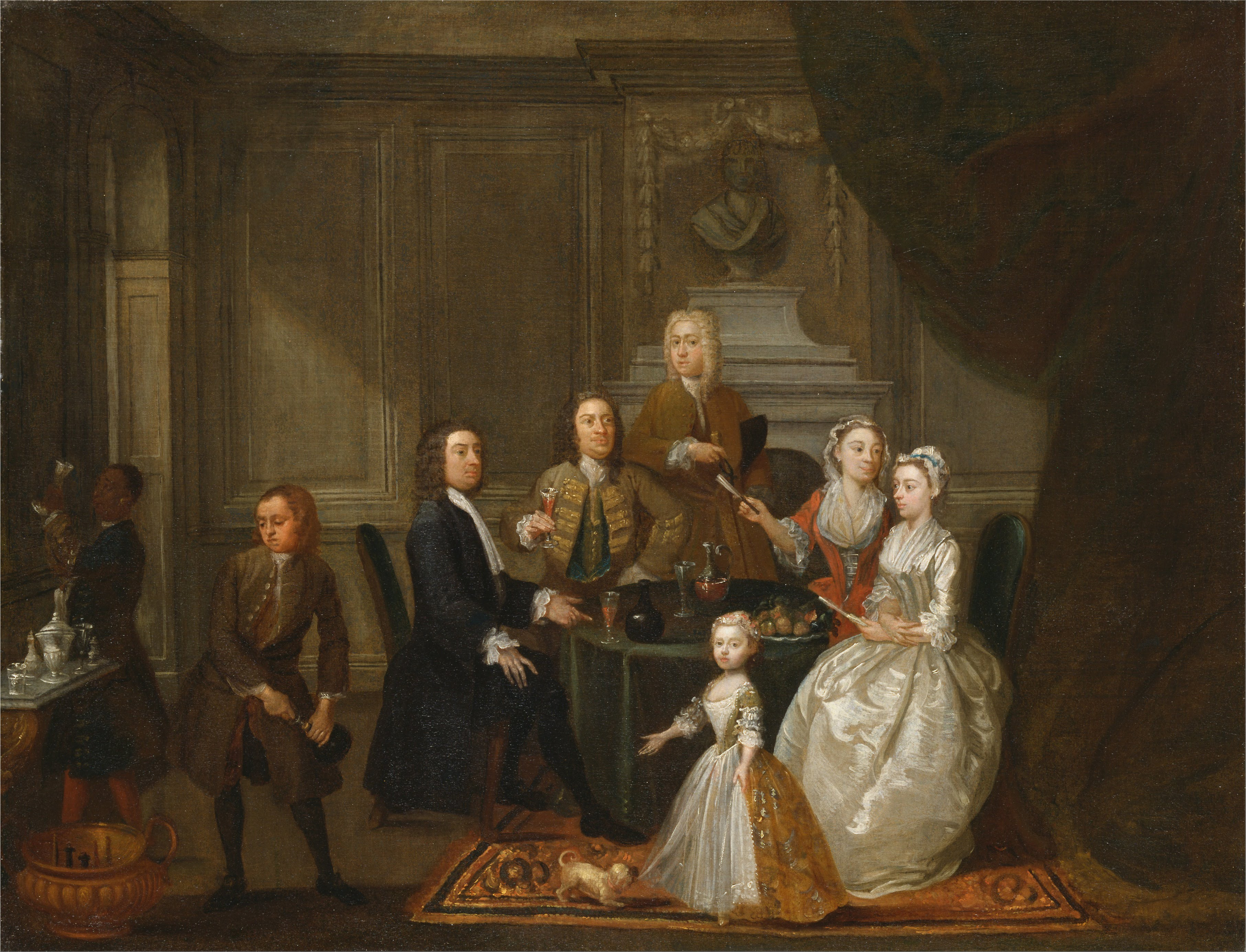 3625x2771 Filegawen Hamilton - Group Portrait Painting