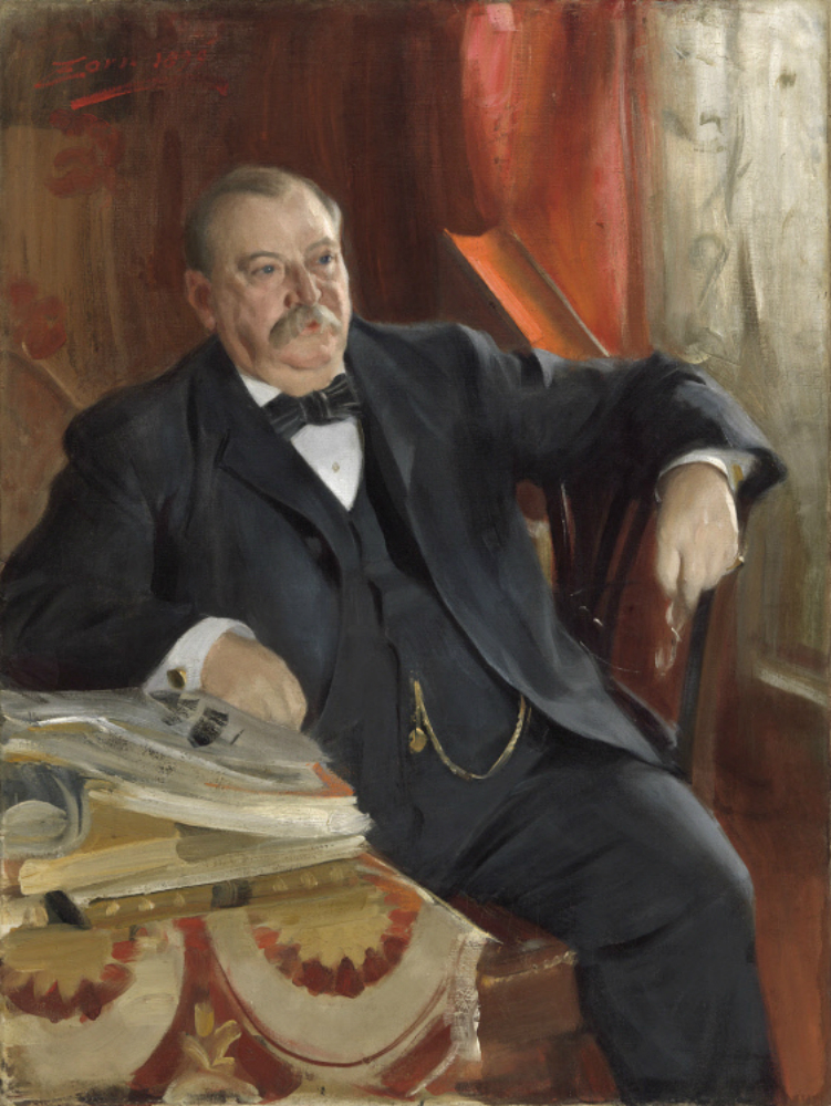 751x1000 Grover Cleveland [Anders Zorn] Sartle - Grover Painting