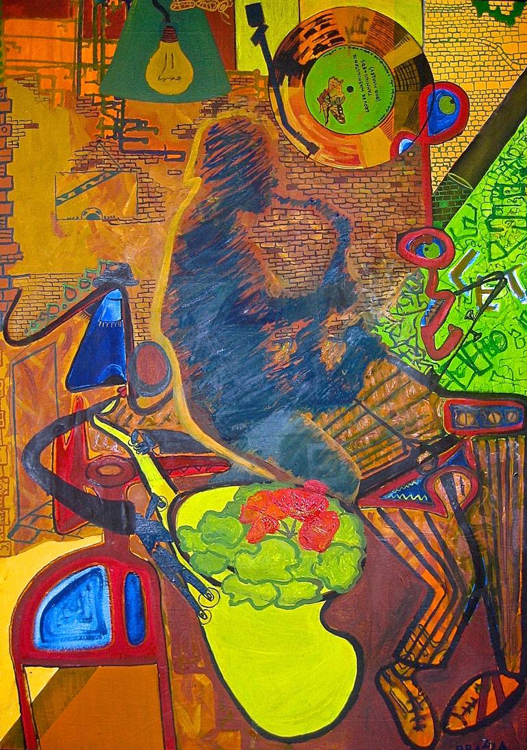 770x1095 Saatchi Art Being Grover Painting By Marco Menato - Grover Painting