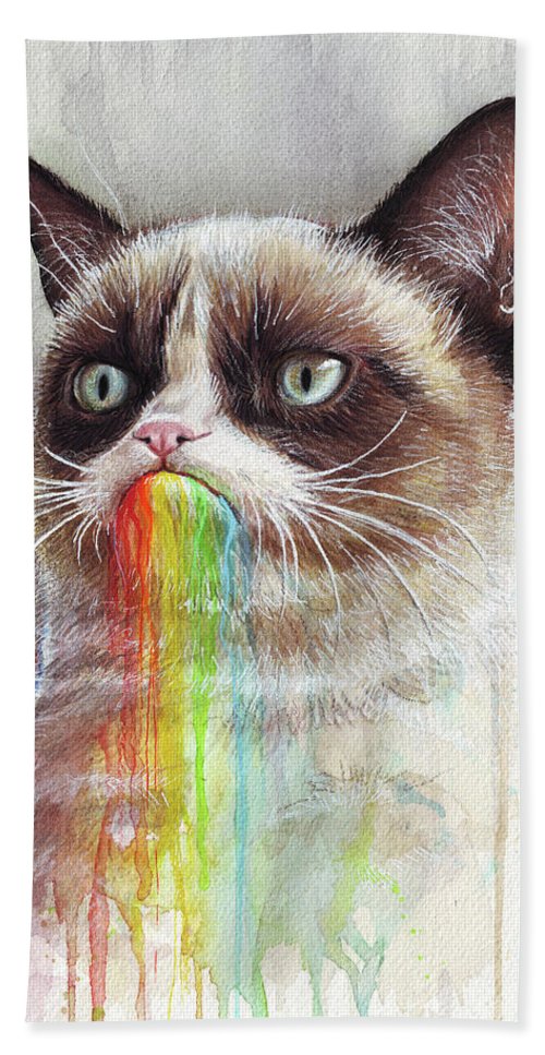 Grumpy Cat Painting at PaintingValley.com | Explore collection of ...