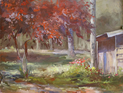500x378 Plein Air Paintings By Shelley Grund - Grund Painting
