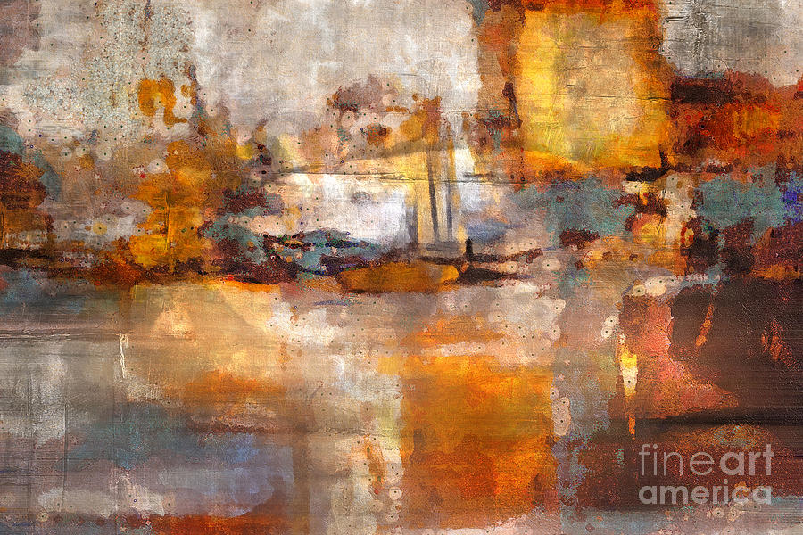 900x600 Grunge Painting By Lutz Baar - Grunge Painting