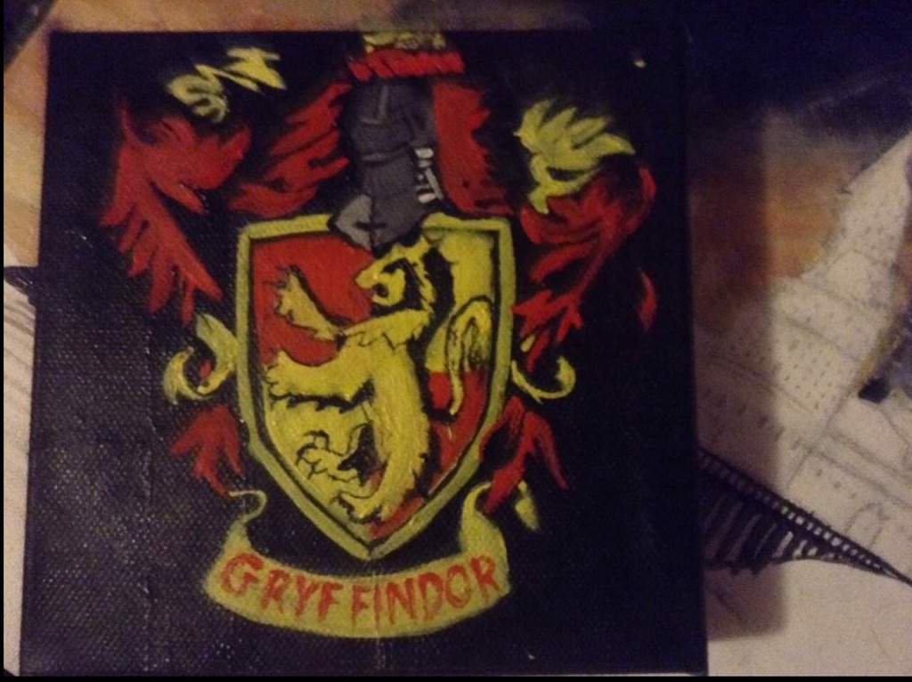 1024x766 Gryffindor Painting Harry Potter Amino - Gryffindor Painting