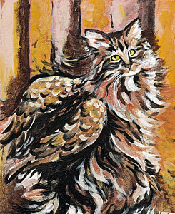 245x300 Gryphon Paintings Fine Art America - Gryphon Painting