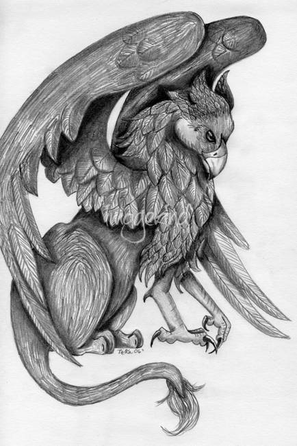 Gryphon Painting at PaintingValley.com | Explore collection of Gryphon ...