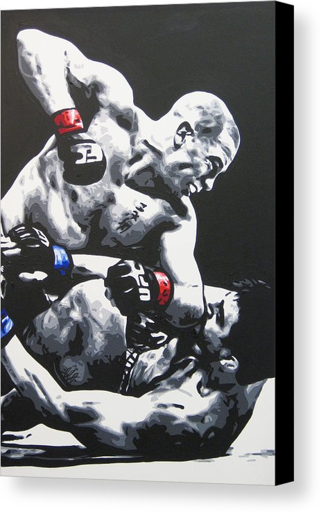 463x740 Gsp Ground N Pound Canvas Print Canvas Art By Geo Thomson - Gsp Painting