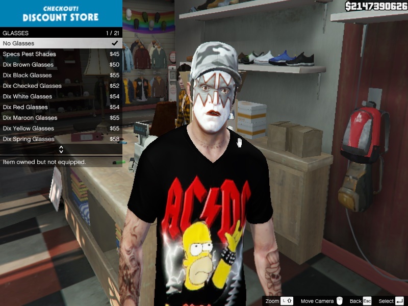 800x600 Kiss Face Paint For Trevor - Gta Painting