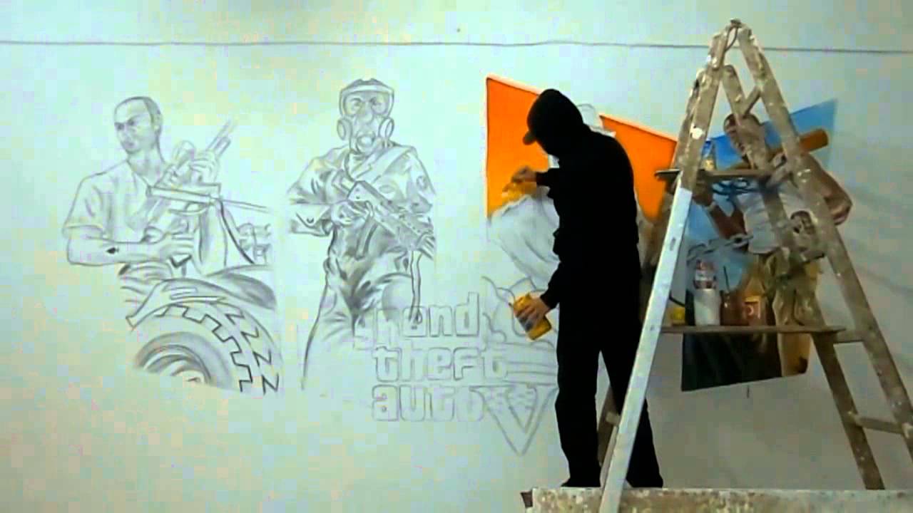 1280x720 Wall Painting Gta 5 - Gta Painting