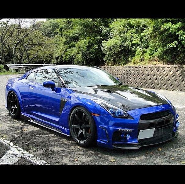 606x601 Nissan Gtr Great Paint Job - Gtr Painting