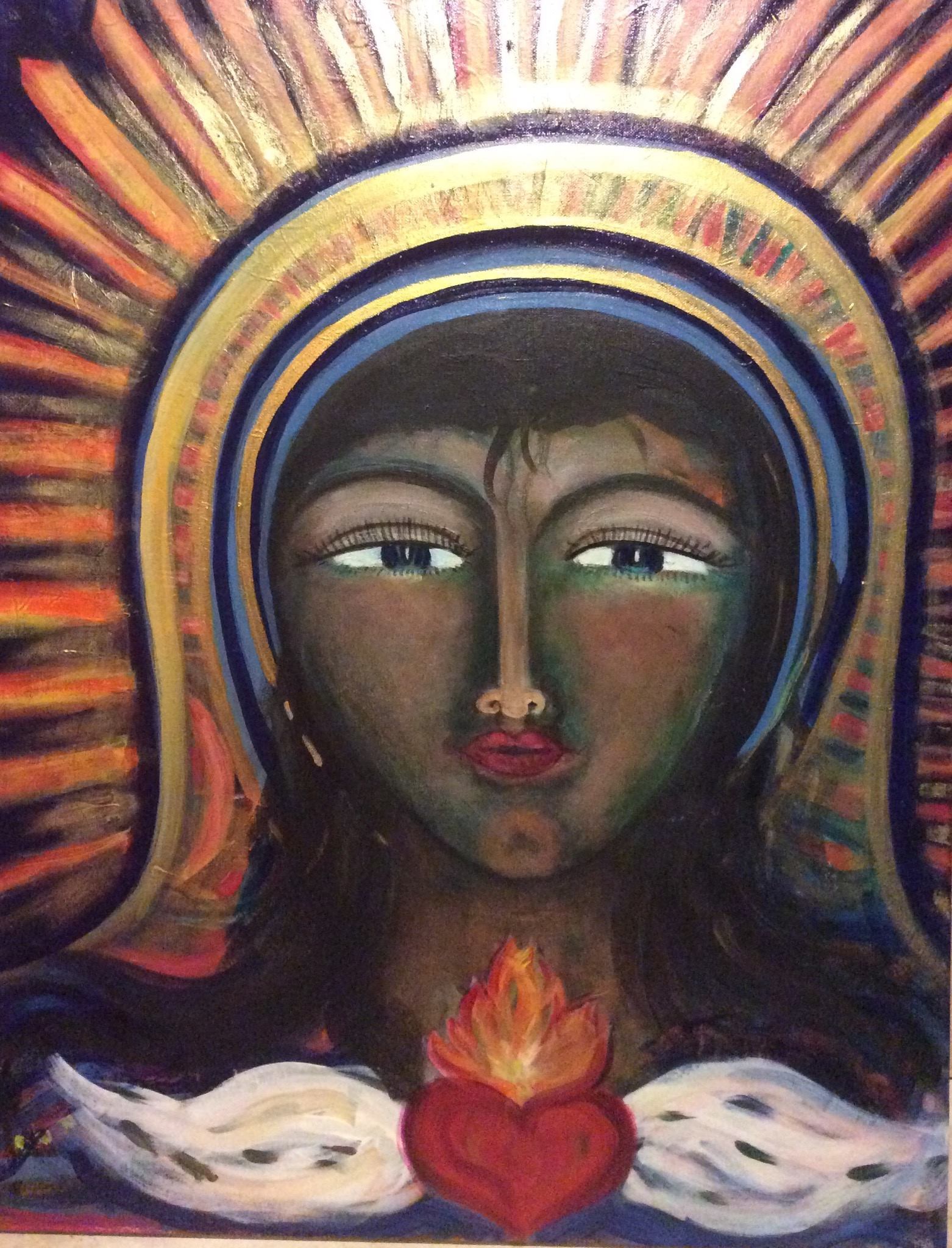 1562x2048 First Annual Guadalupe Festival Amp Painting Jam Wisdom Fire - Guadalupe Painting