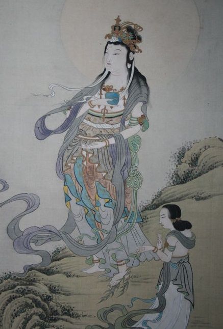 Guan Yin Painting at PaintingValley.com | Explore collection of Guan ...