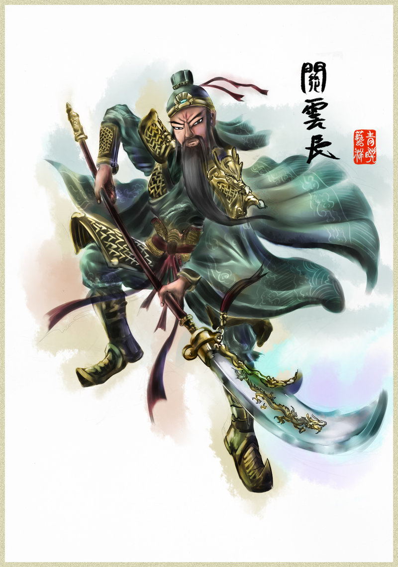800x1139 Ocfa Guan Yu By Aoronqing - Guan Yu Painting