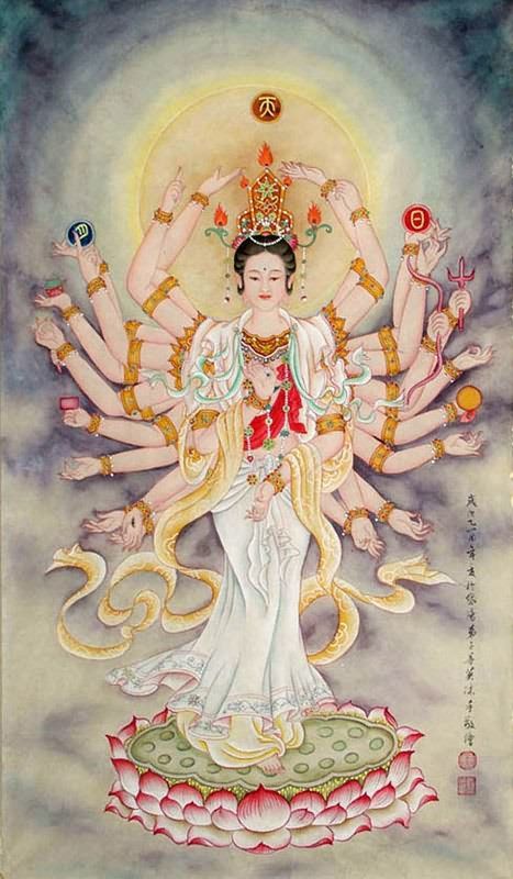 467x800 Kuan Yin,65cm X X Z Goddess Art - Guanyin Painting