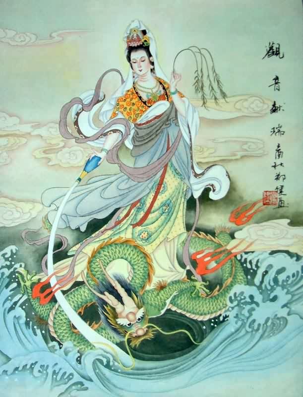 611x800 Kuan Yin - Guanyin Painting
