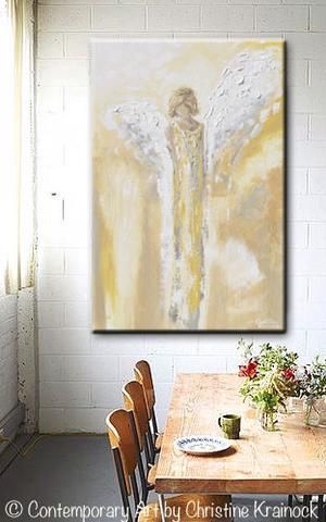 300x480 Angel Painting Have A Little Faith - Guardian Angel Painting Artist