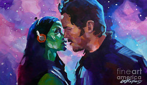 300x175 Guardians Of The Galaxy Paintings Fine Art America - Guardians Of The Galaxy Painting