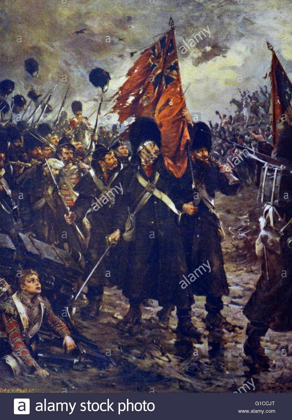 966x1390 Painting Titled - Guards Painting