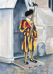 217x300 Swiss Guards Paintings Fine Art America - Guards Painting