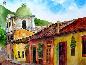 300x225 Guatemala Paintings - Guatemala Painting