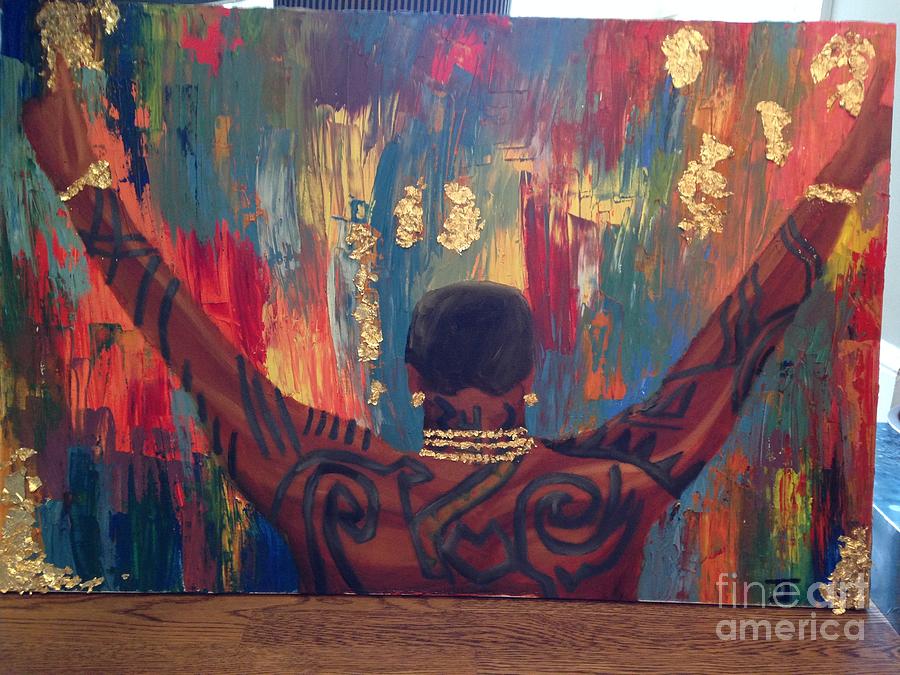 900x675 Gucci Mane Oil Painting Painting By Tucker James - Gucci Mane Painting