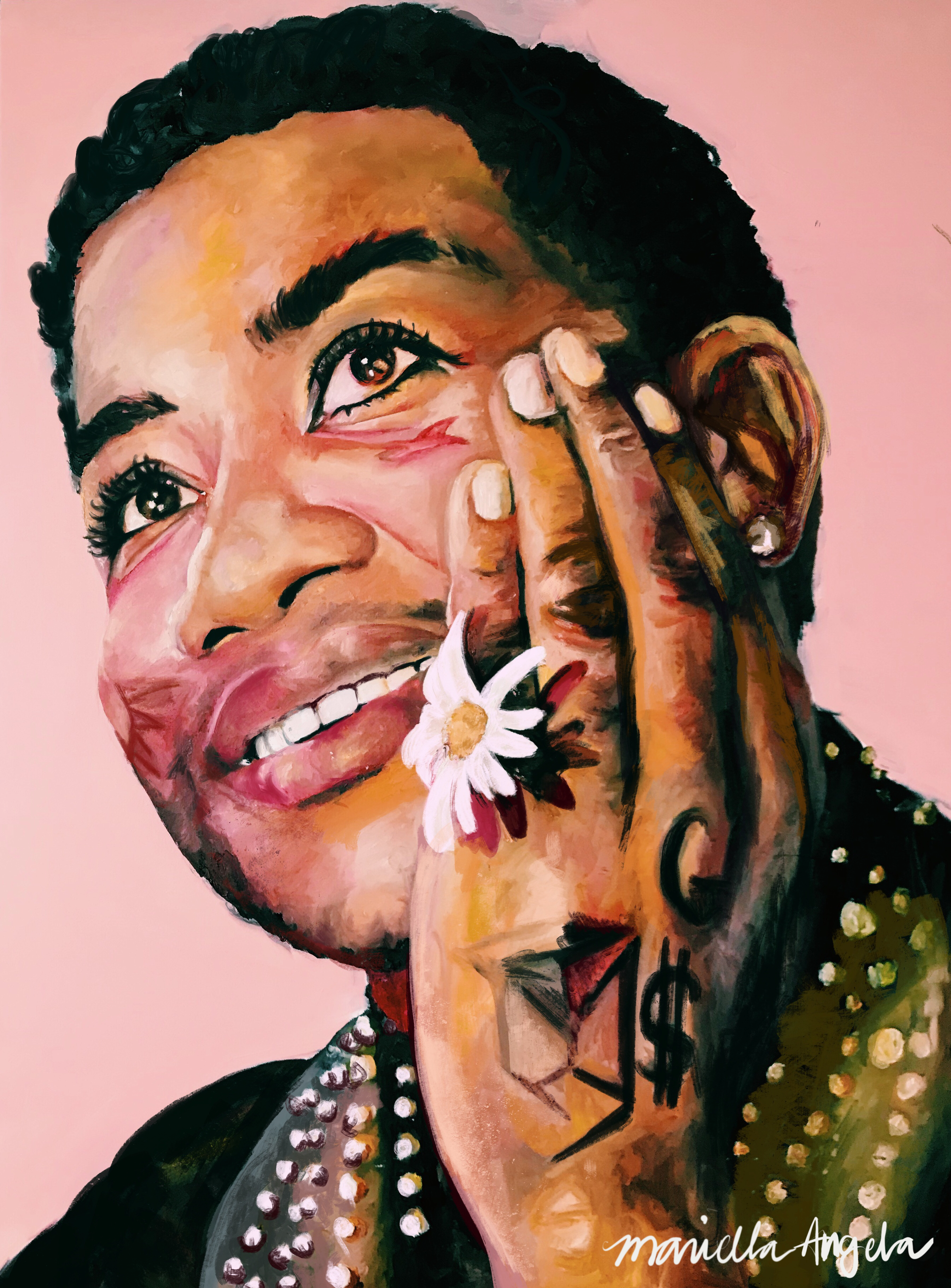 2690x3644 Gucci Mane - Gucci Mane Painting
