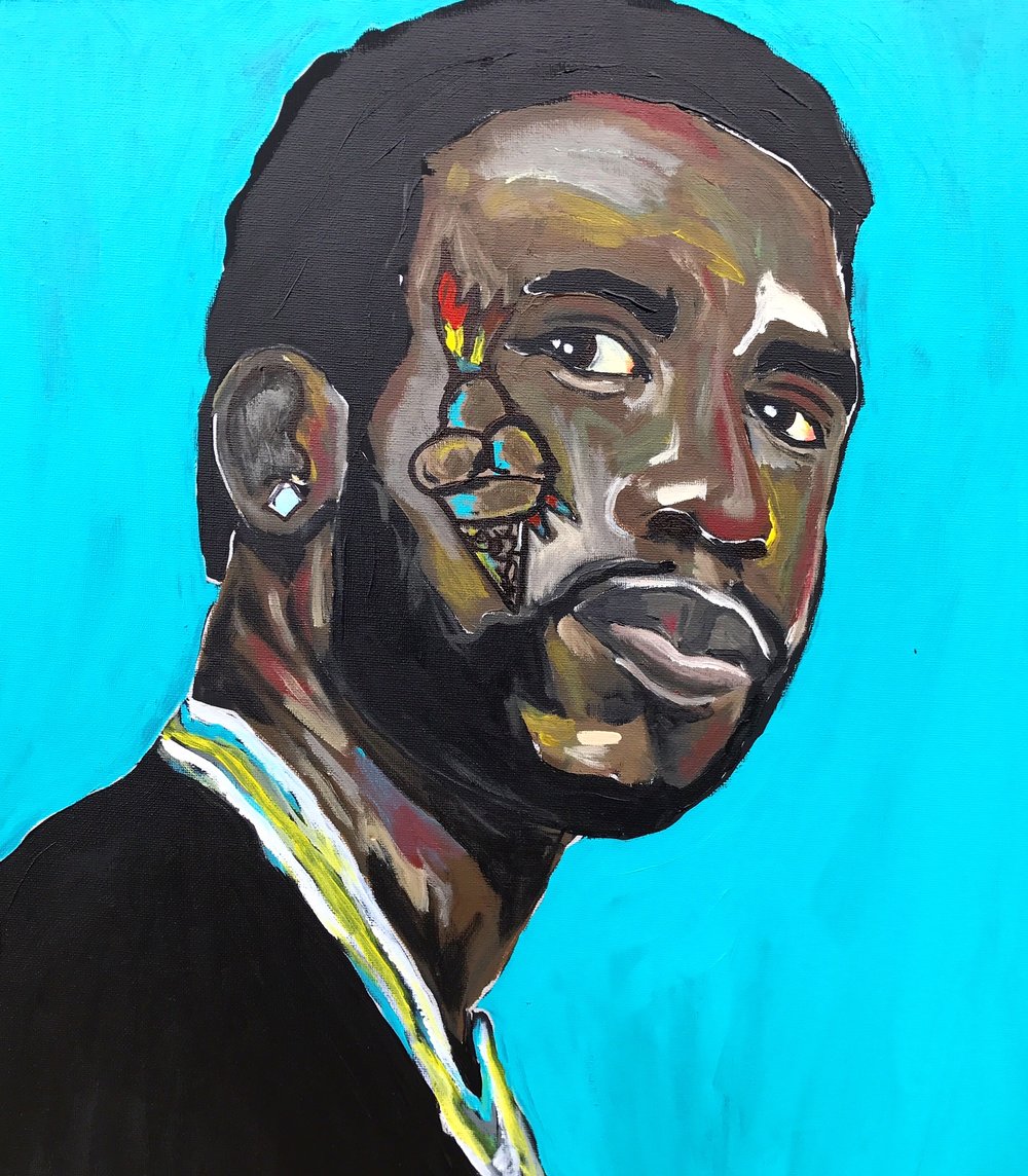 1000x1144 Prints Art Of Truth - Gucci Mane Painting
