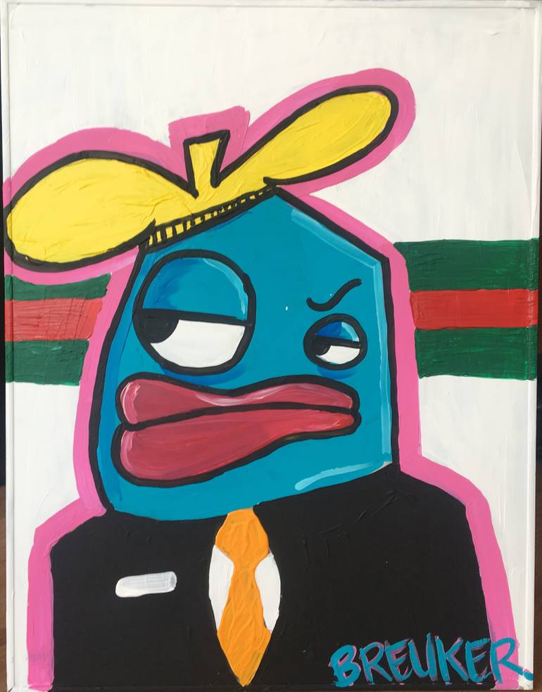 770x984 Saatchi Art Gucci Gang Painting By Hans Breuker - Gucci Painting