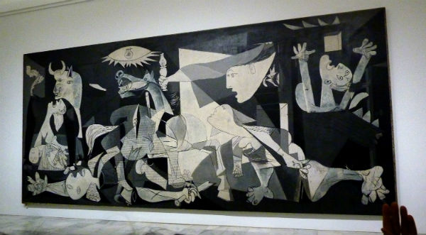 600x331 Guernica Original Painting - Guernica Original Painting