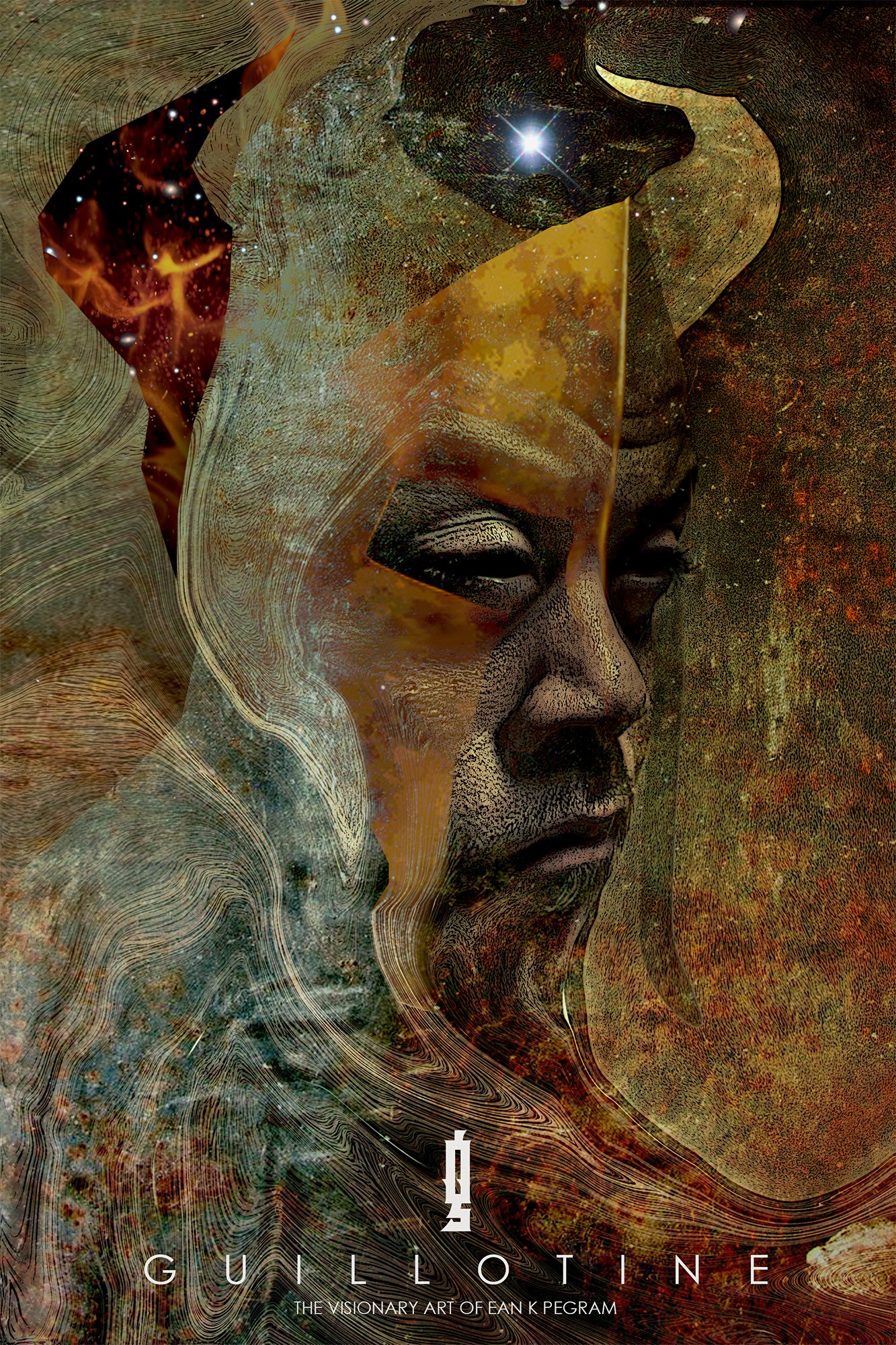 1333x2000 The Ancient - Guillotine Painting