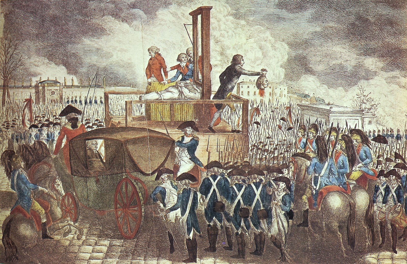 1600x1038 Did Dr.guillotin Really Invent The Guillotine History Rundown - Guillotine Painting