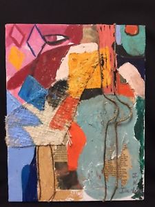 225x300 Guitar Art Dallas Artist Jk Durbin Original Acrylic Painting C - Guitar Acrylic Painting