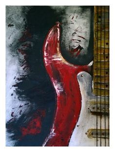 236x311 De Recherche D'Images Pour Rock Guitar Acrylic - Guitar Acrylic Painting
