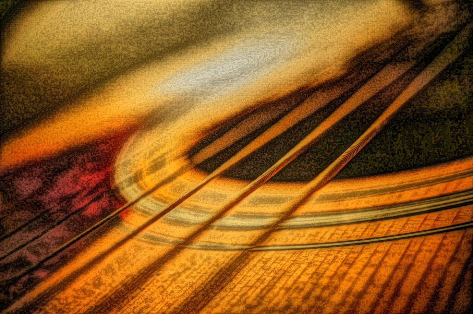 1919x1275 Free Picture Abstract, Art, Guitar, Oil Painting, Painting - Guitar Oil Painting