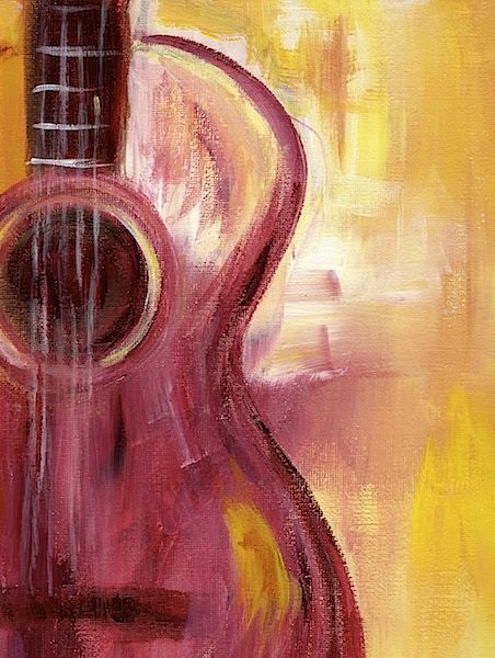 Guitar Painting