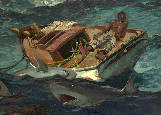 557x400 The Gulf Stream Winslow Homer 06.1234 Work Of Art - Gulfstream Painting