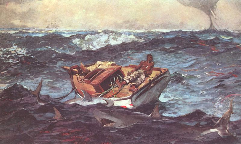 800x480 The Gulf Stream By Winslow Homer - Gulfstream Painting