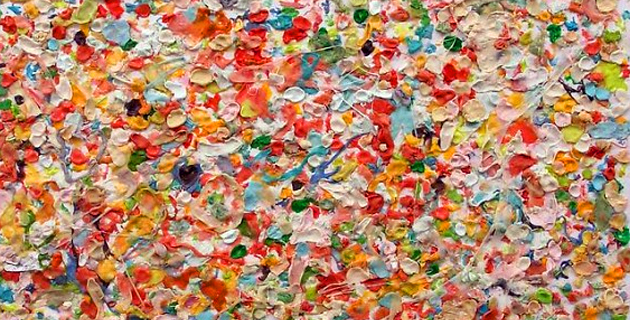 630x320 Chewing Gum Art - Gum Painting