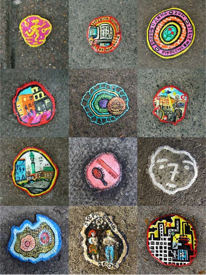 700x934 Chewing Gum Art On The Streets Of Muswell Hill By Ben Wilson - Gum Painting